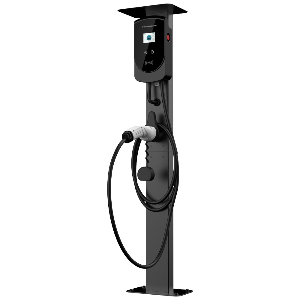 Fisher Custom Universal EV Charger Station Stand Electric Vehicle Charging Pedestal