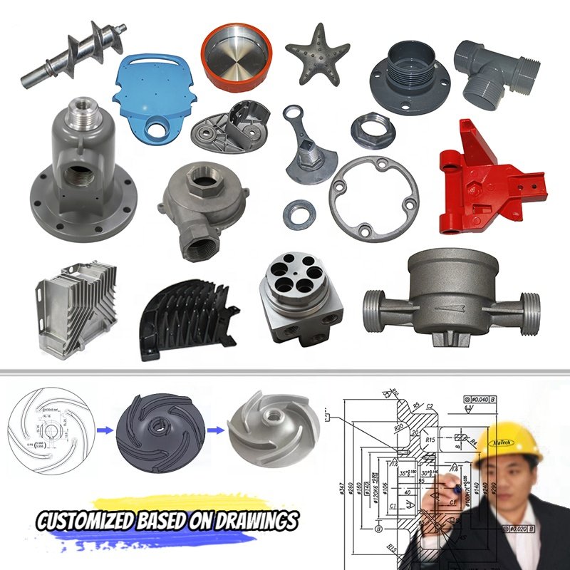 Factory Directly Made OEM Service Metal Part Custom High Precision Pressure ADC12 A380 Aluminum Die Casting Parts