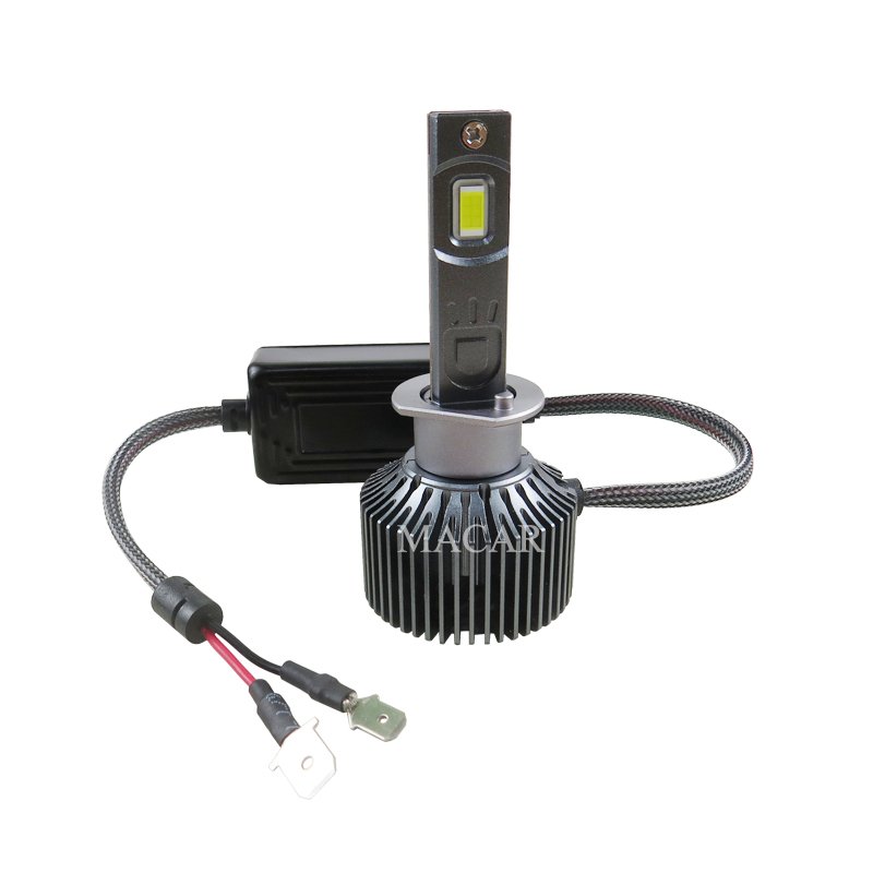MACAR 120W Car Light Bulb H1 H7 Led 9006 Canbus Auto Accessories LED Bulb 12V 6000K M45D Luces Focos H1 H7 Led Headlights