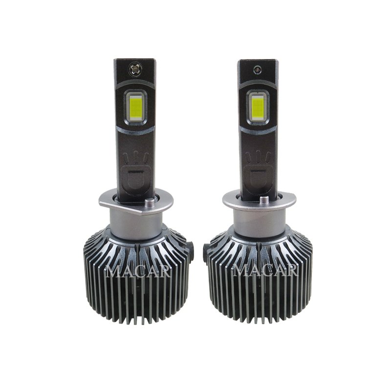 MACAR 120W Car Light Bulb H1 H7 Led 9006 Canbus Auto Accessories LED Bulb 12V 6000K M45D Luces Focos H1 H7 Led Headlights