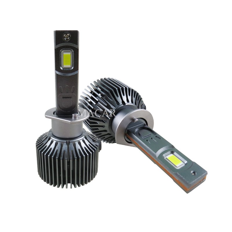 MACAR 120W Car Light Bulb H1 H7 Led 9006 Canbus Auto Accessories LED Bulb 12V 6000K M45D Luces Focos H1 H7 Led Headlights
