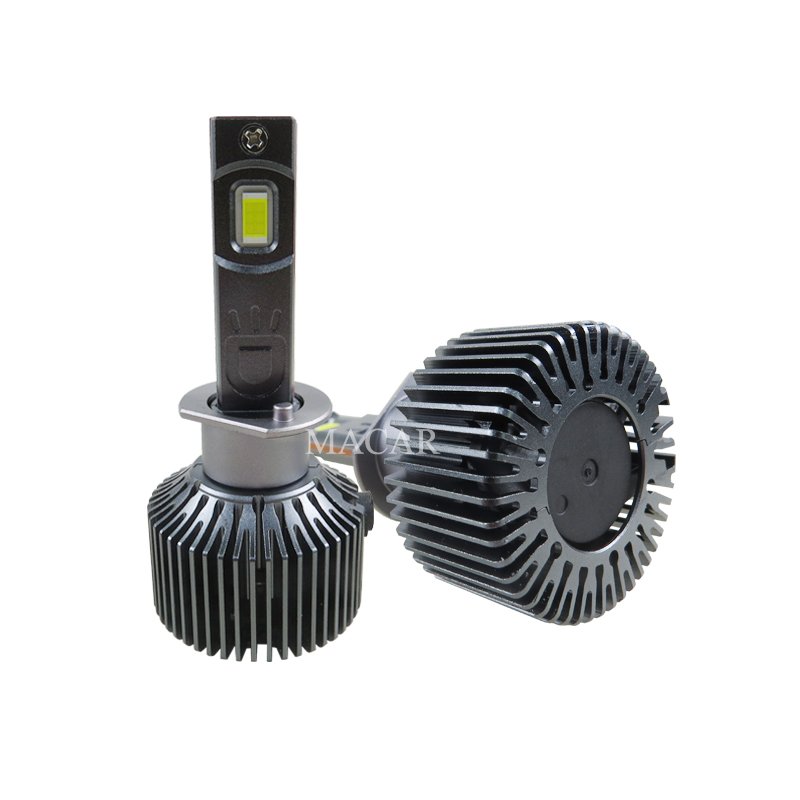 MACAR 120W Car Light Bulb H1 H7 Led 9006 Canbus Auto Accessories LED Bulb 12V 6000K M45D Luces Focos H1 H7 Led Headlights
