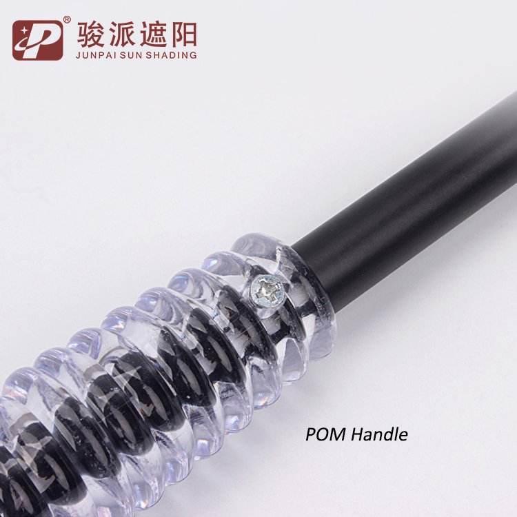 Factory Directly White Curtain Pull Rod Project Pulling Rod Aluminum Pull Wand for Hotel