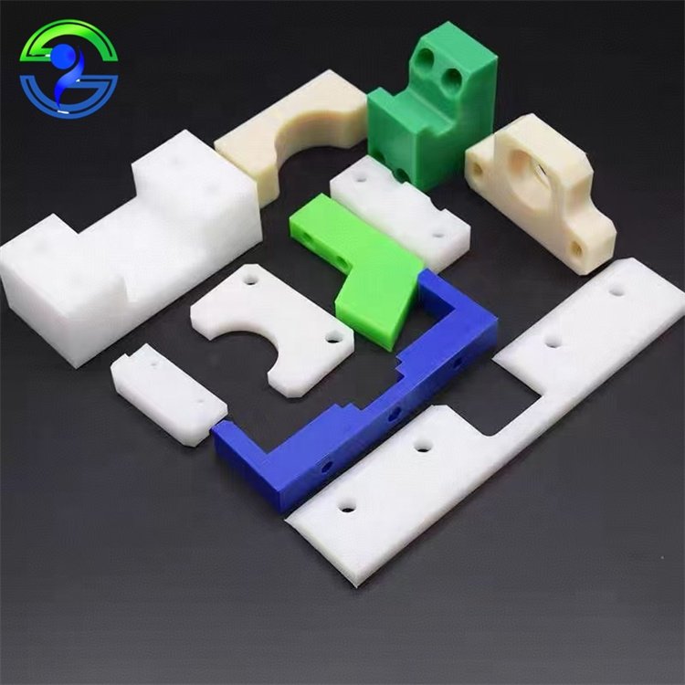 Custom Milling Turning Acrylic Pvc Delrin Acetal Ppma Pom Peek Parts Machined Component Nylon Components Plastic Cnc Machining