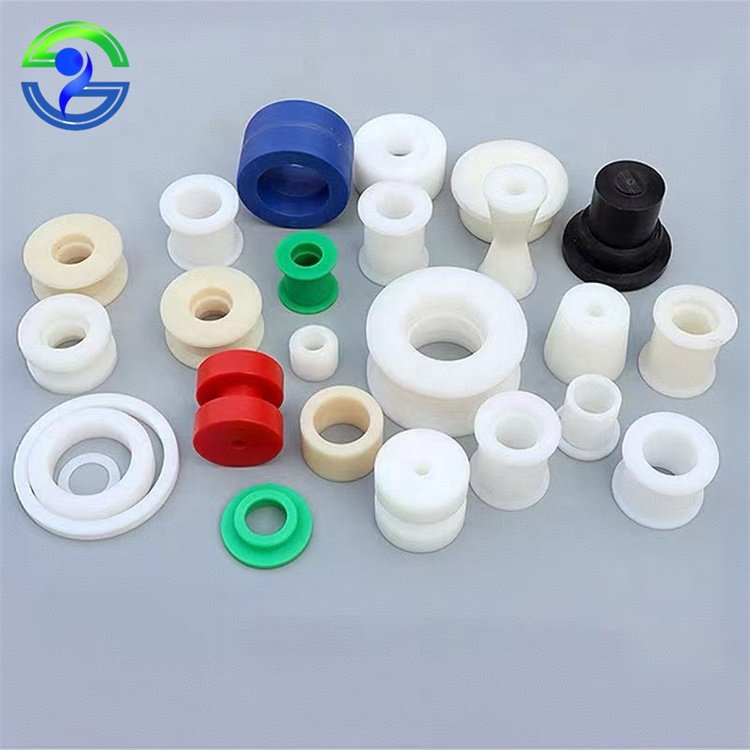Custom Milling Turning Acrylic Pvc Delrin Acetal Ppma Pom Peek Parts Machined Component Nylon Components Plastic Cnc Machining