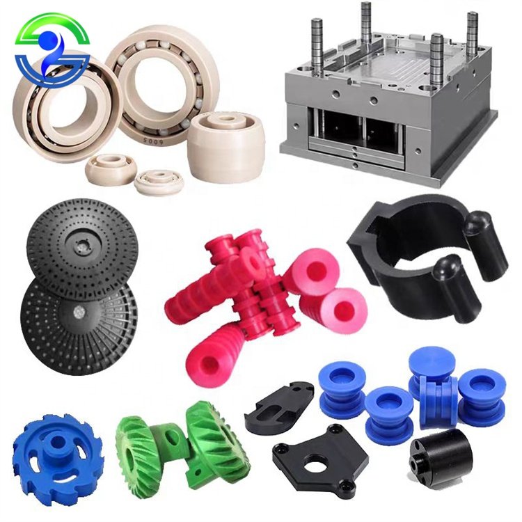 Custom Milling Turning Acrylic Pvc Delrin Acetal Ppma Pom Peek Parts Machined Component Nylon Components Plastic Cnc Machining
