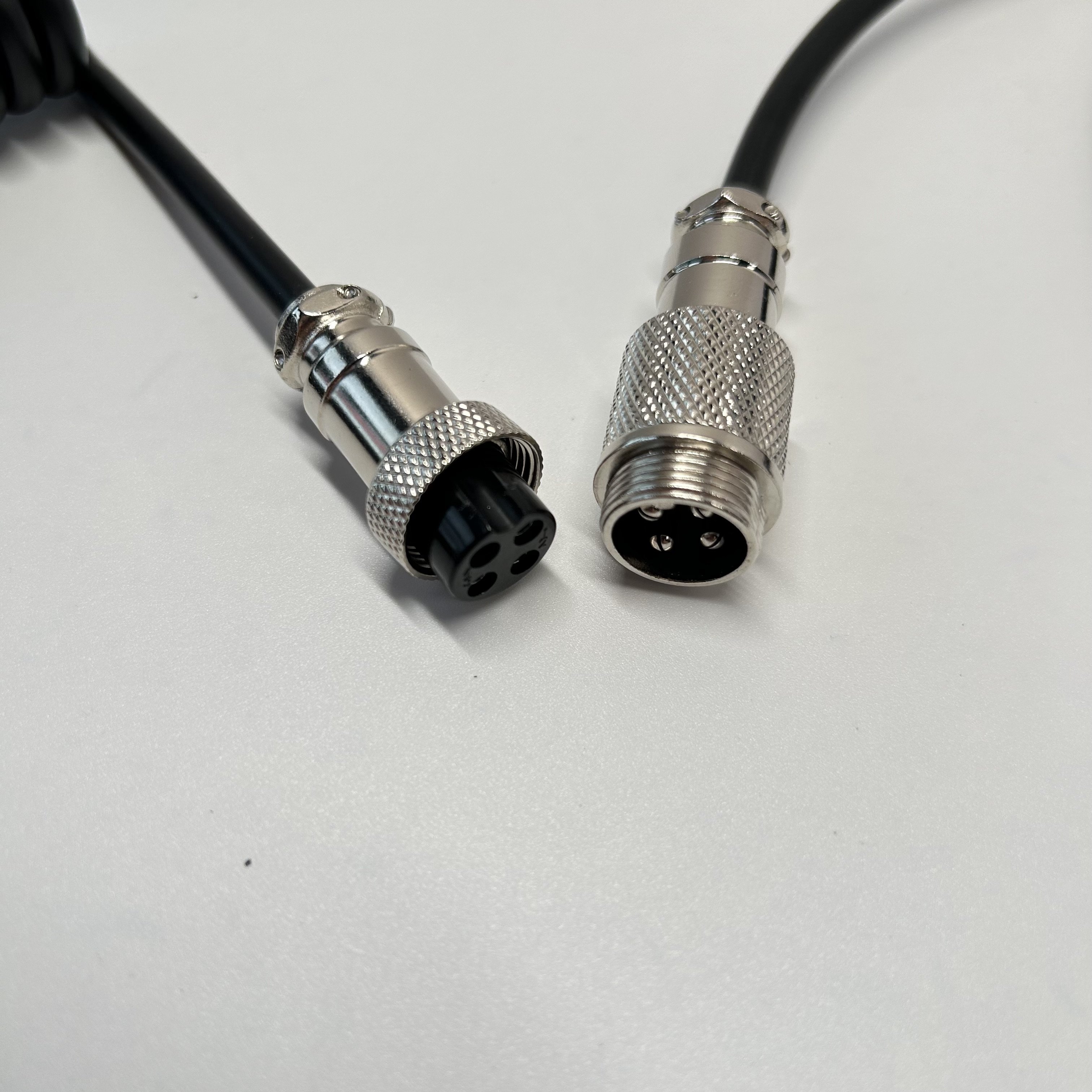 BSUN Durable Custom Customize Type c Spring Spiral Usb Cable Mechanical Keyboard Coiled Cable Keyboard