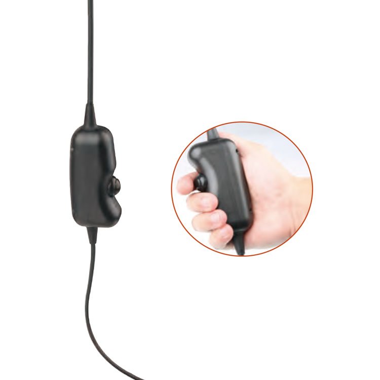 Black Passive Noise Reducing Headset Ground Support Use Headset for Boeing Airbus Aircrafts