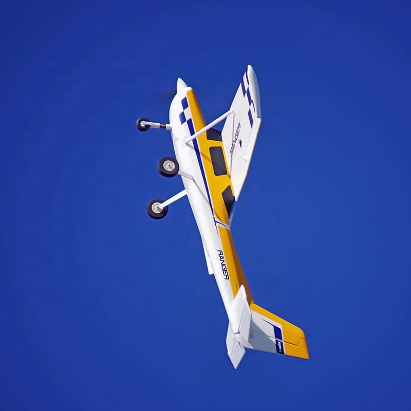 FMS 1220mm Ranger EP RTF Electric RC Airplane with Brushless Motor Dual Landing Gear Including Floats and Reflex V2 for Beginner