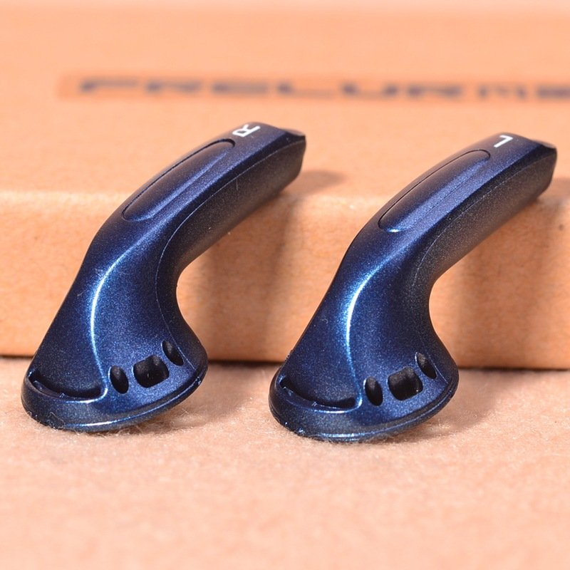 Diy Headphone Accessory Material: Deep Sea Mx500 Earbud Style Heavy Bass Fever Plastic Headphone Case Blue Black White
