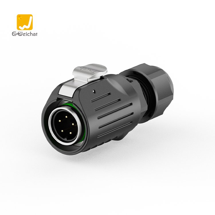 EW-LP12 2/3/4/5/6/7/8 Pins Aviation Plug Battery Power Panel Mount Medical Equipment Connector IP67 IP68 Waterproof Connector