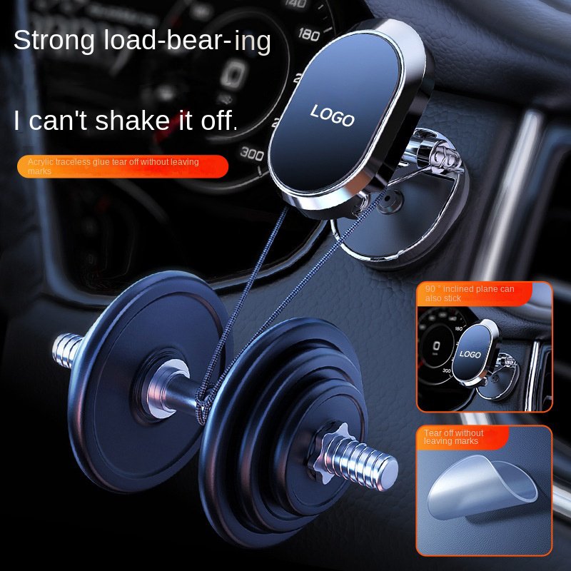U18 Dashboard Adsorption Mobile Phone Holder Convenient Installation Customizable LOGO Foldable Vacuum Magnetic Phone Holder