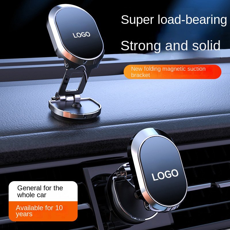 U18 Dashboard Adsorption Mobile Phone Holder Convenient Installation Customizable LOGO Foldable Vacuum Magnetic Phone Holder