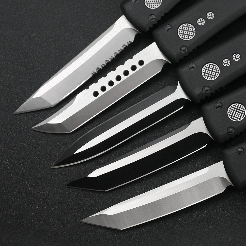 8.45"CNC Jedi Master Folding Blade Utility Knives Wholesale Outdoor Camping Knife EDC Tools Gift in T6-6061 Aluminum Handle