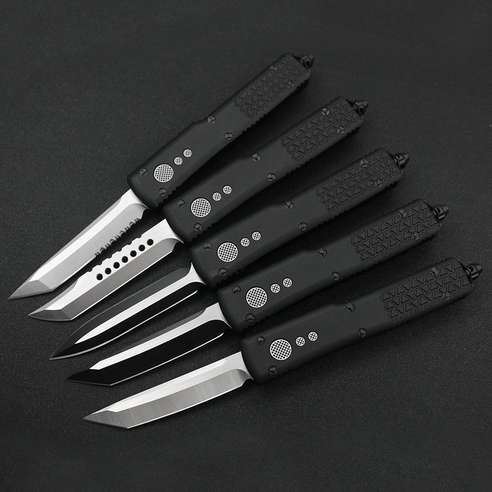 8.45"CNC Jedi Master Folding Blade Utility Knives Wholesale Outdoor Camping Knife EDC Tools Gift in T6-6061 Aluminum Handle