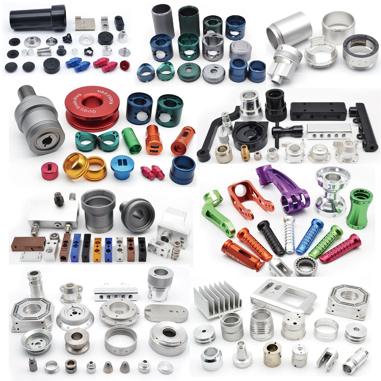 CNC Home Product Making Machinery Parts Strict Tolerance Precision Machining Aluminium Anodized Aviation Parts & Accessories