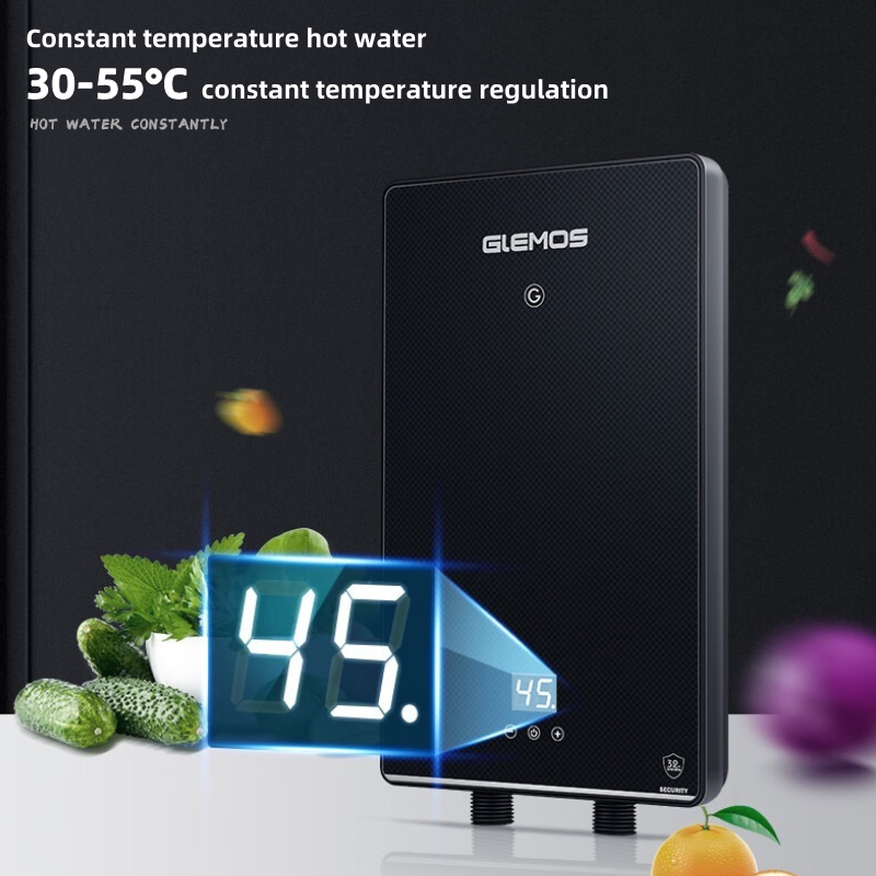 Electric Heating 5kW Electric instant automatic shower heater Water Heater Calentador De Agua shower set