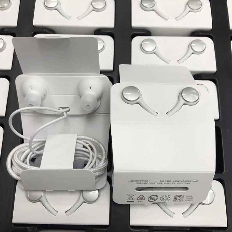 High Quality Type-C Wired Earphone for Samsung 1.2M In-Ear Bass 3.5mm Headphones Earbuds for Samsung