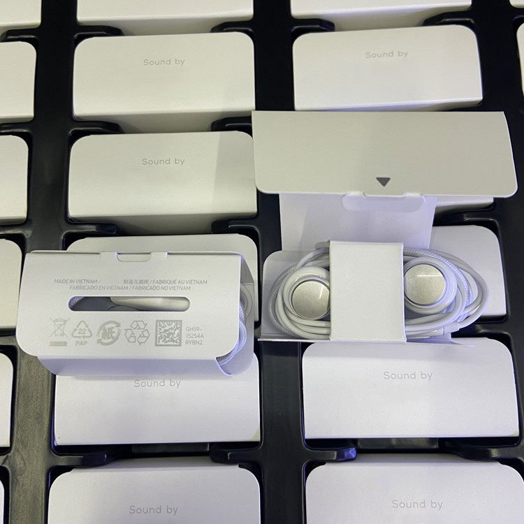 High Quality Type-C Wired Earphone for Samsung 1.2M In-Ear Bass 3.5mm Headphones Earbuds for Samsung