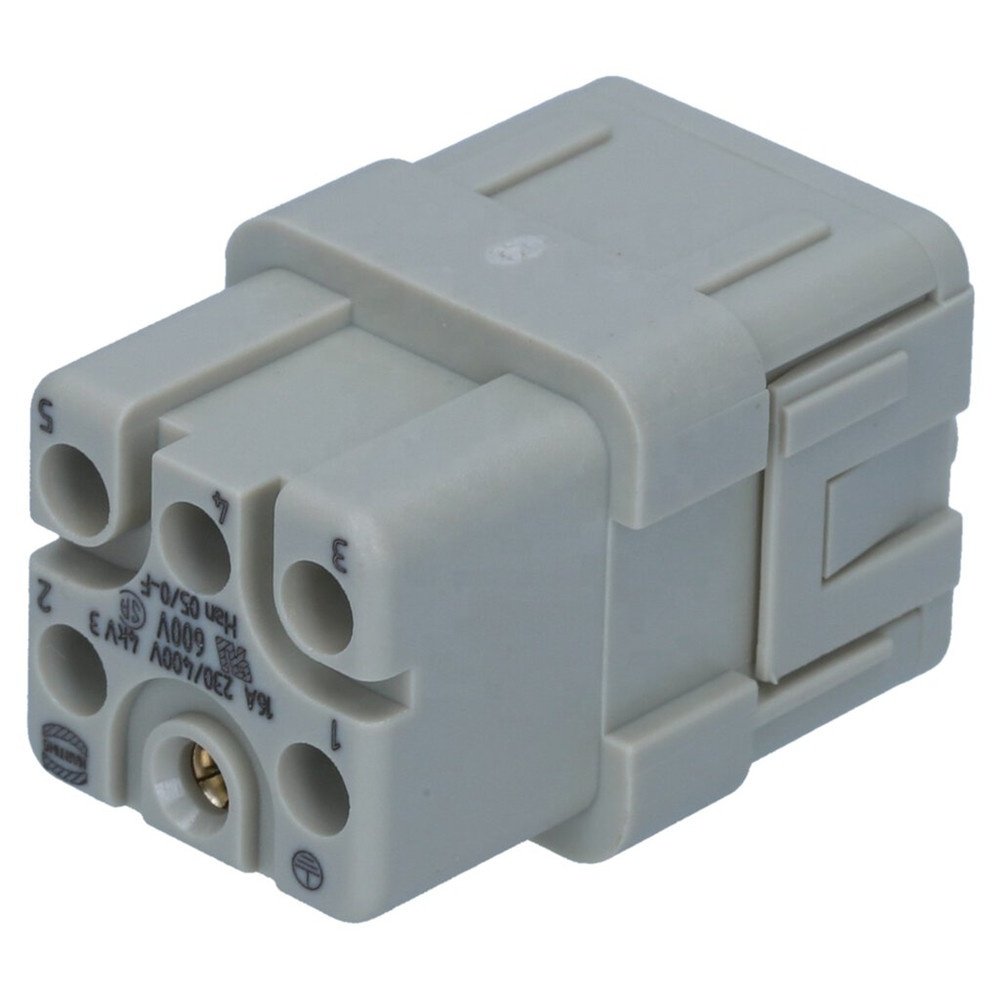 HARTING 09120053101 Harding HARTING 5-pin Aviation Plug Han Q5 0-F Original Authentic