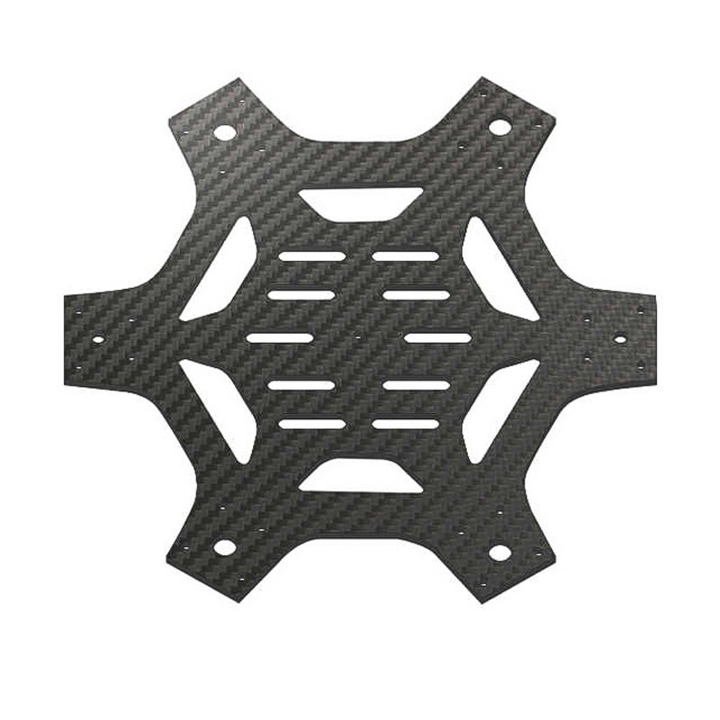 3K Carbon Fiber Control Handle Custom Multi Specification Processing Plain Twill Composite Plate