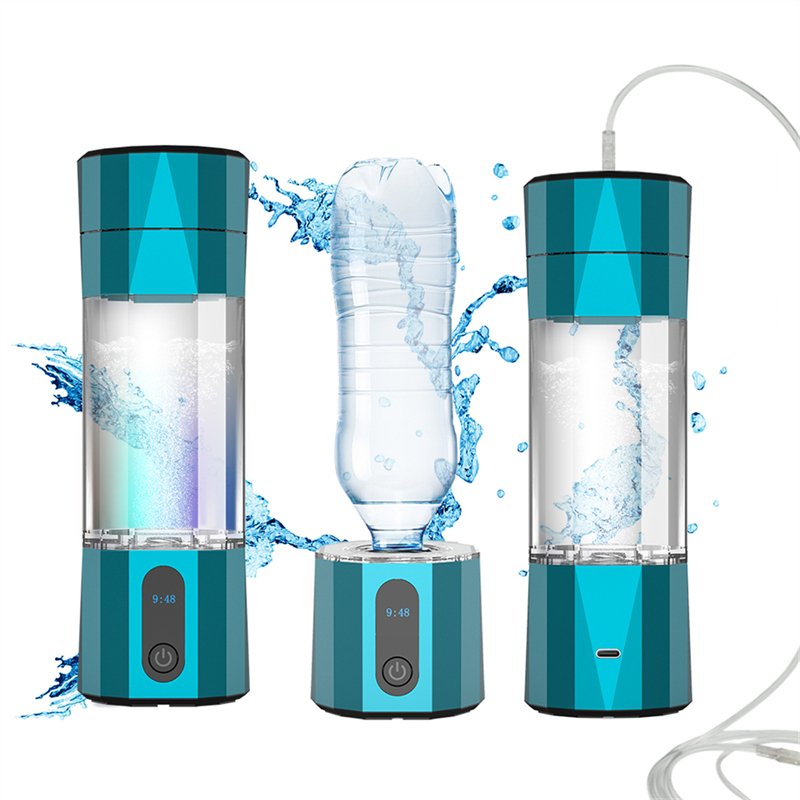 Portable Hydrogen Generator High Concentration 5000 PPB 6000 PPB Ionizer Water Make Machine Bottle Hydrogen With Inhalation