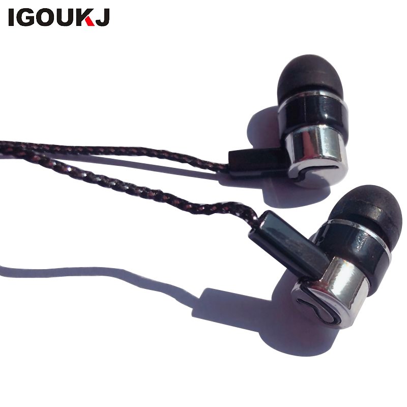 Hot Sale Handfree 3.5mm Headphone for Android for samsung S8 S9 S10 MIC Headset for iphone 6 Wired Earphone for PC