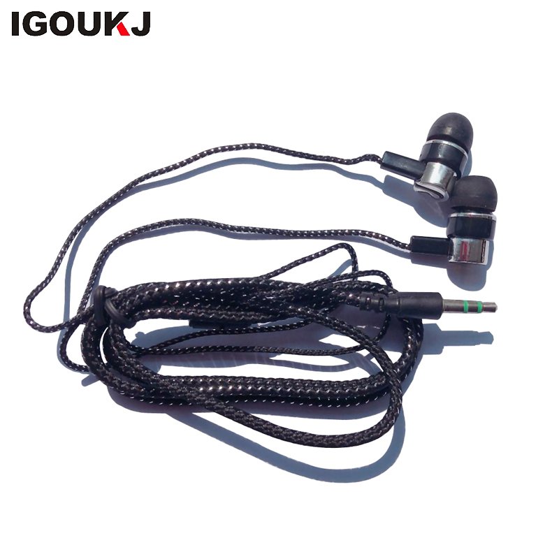 Hot Sale Handfree 3.5mm Headphone for Android for samsung S8 S9 S10 MIC Headset for iphone 6 Wired Earphone for PC