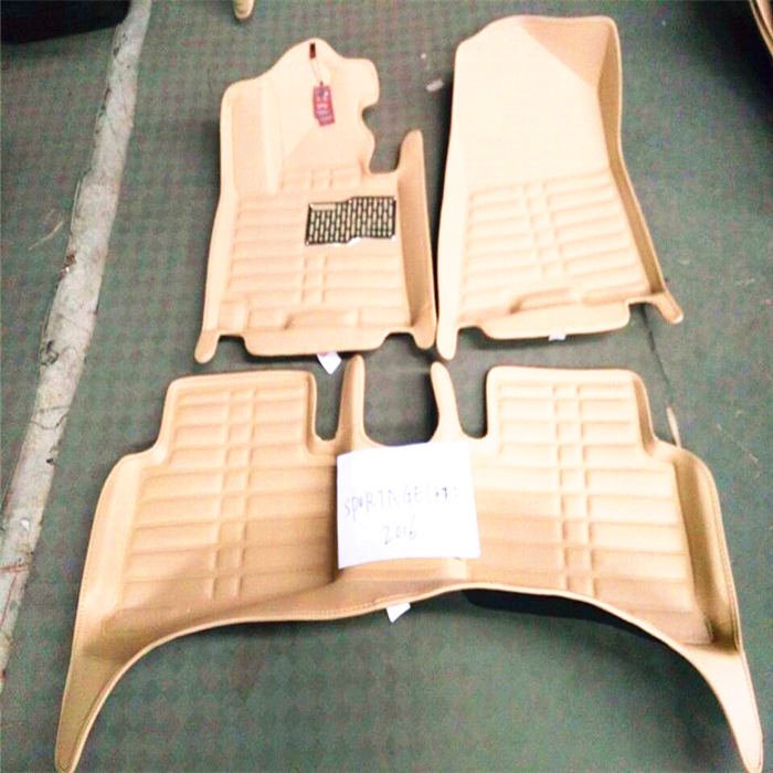 Floor Mats Carpet Front Rear Car Mats General Floor Mat for Car 3PCS Car Truck Custom PVC Black Set Item Packing Card Pcs Hook