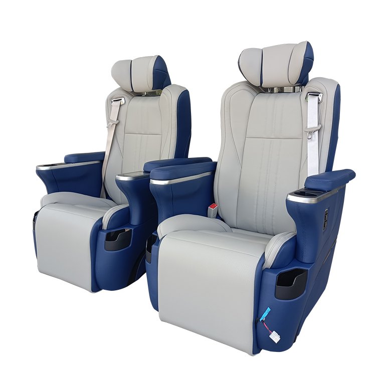 OTW-AEF-ZG Factory produced luxury aviation airplane van vip car passenger seat luxury toyota hiace coaster seats