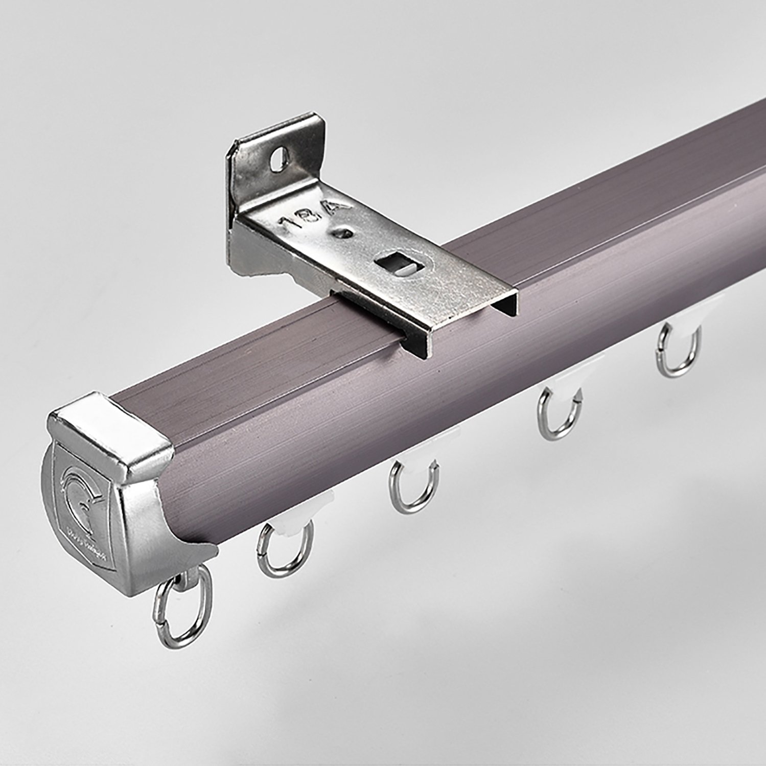 New Listing Industrial Aluminium Alloy Curtain Track for Living Room Bedroom Home Window Decoration