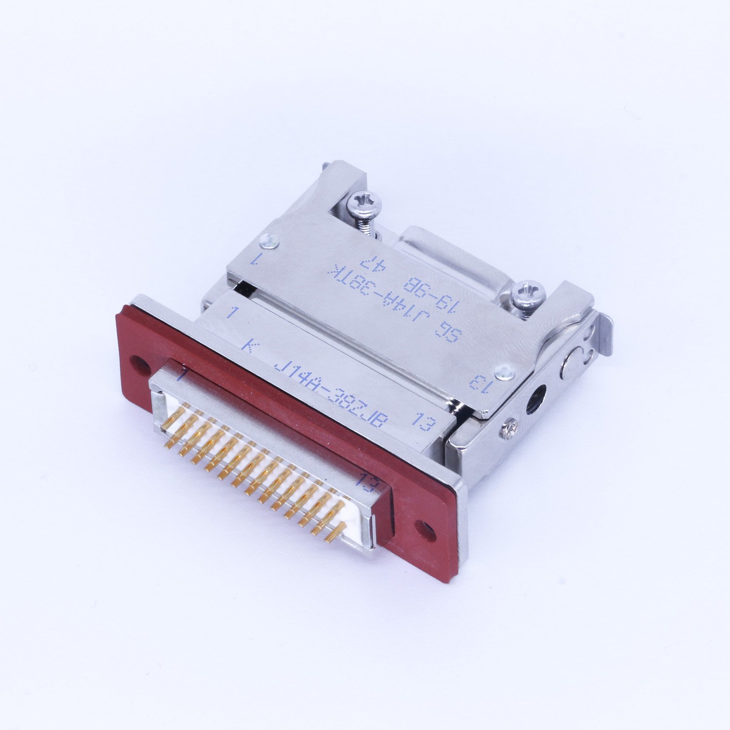 Huadespace Factory Outlet J14A Series Rectangular Electrical Connector Plug Models J14A-38TK J14A-38ZJ/ZK Connector Accessories