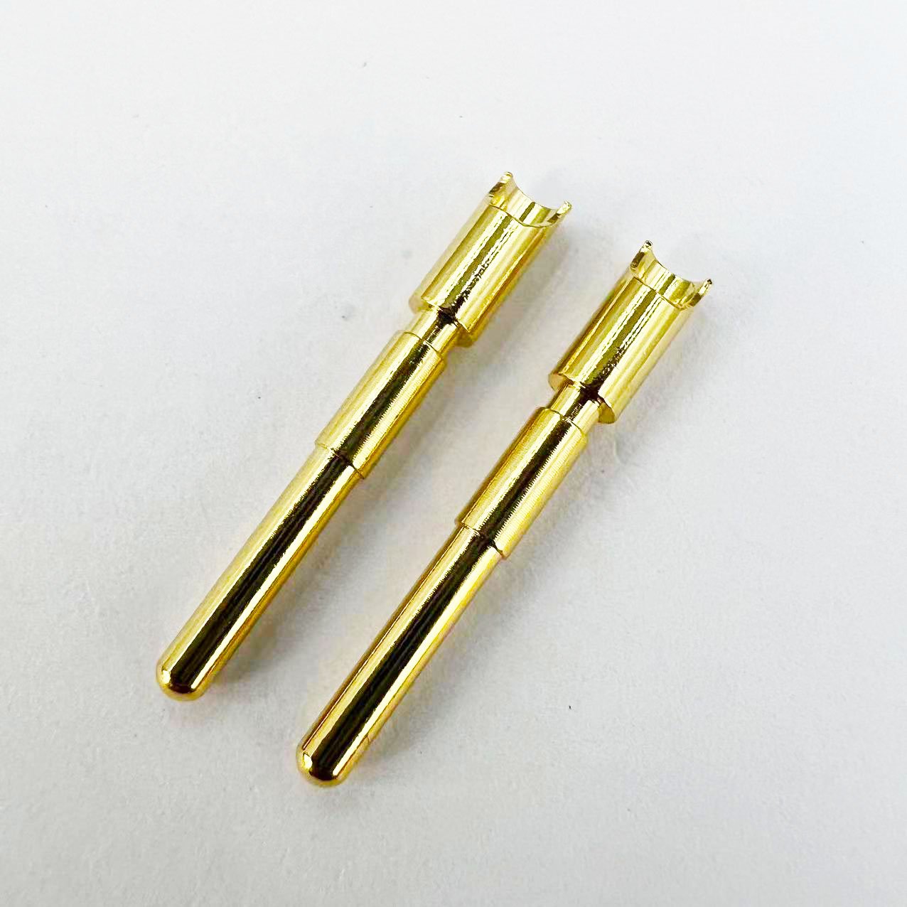 Machining Customized NC Machining Copper Needle Conductive Welding Crimping Terminal Crown Spring Contact Connector