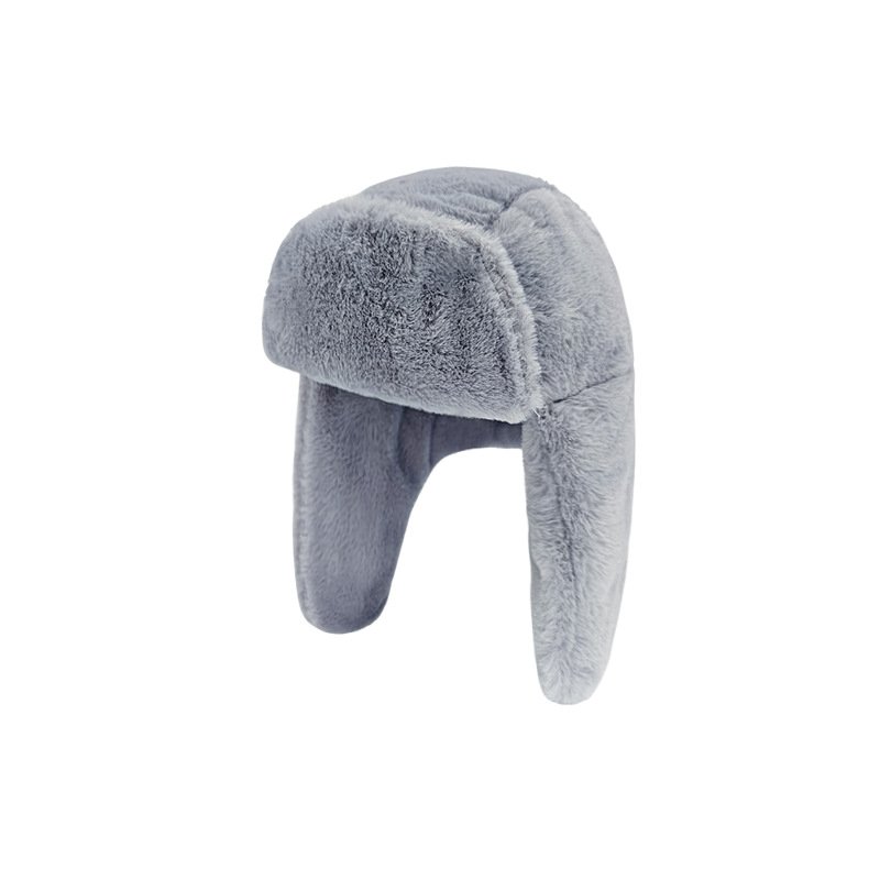 Women's Warm Aviator Hats With Ear-flapped Earmuffs Winter Cold-Proof Fur Caps Russian Style Winter Accessories