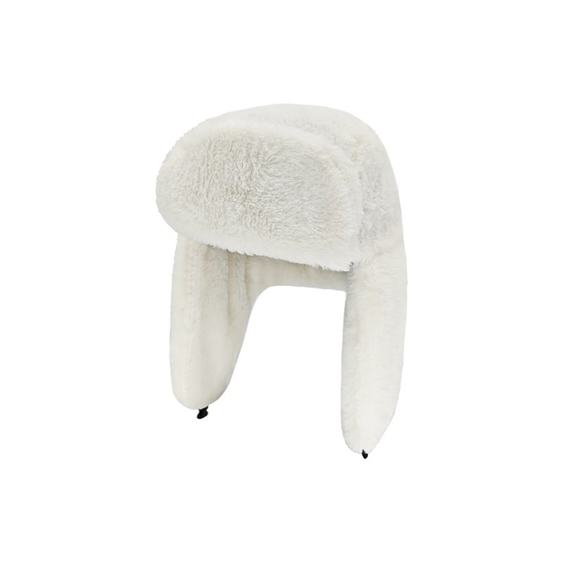 Women's Warm Aviator Hats With Ear-flapped Earmuffs Winter Cold-Proof Fur Caps Russian Style Winter Accessories