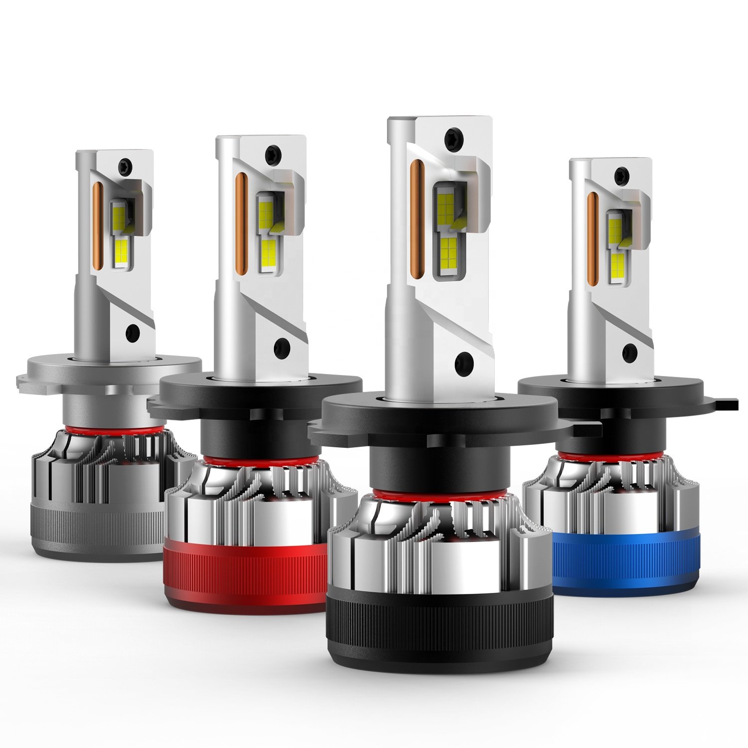 Customized G12 LED Headlights 12V White H1 H3 H4 H7 H8 H11 50W Canbus LED Headlight for Car Models X5 A4 A3 X2 6000k Color