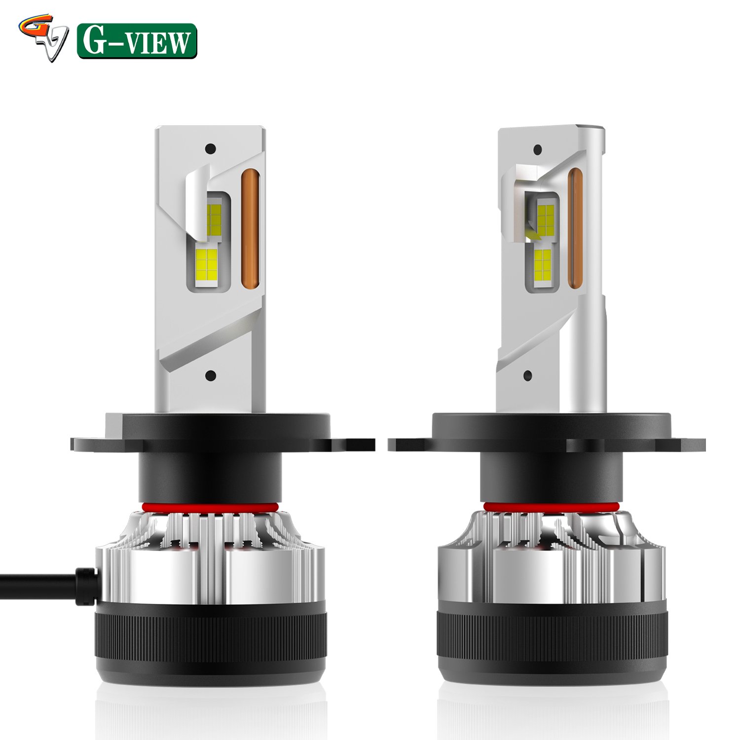 Customized G12 LED Headlights 12V White H1 H3 H4 H7 H8 H11 50W Canbus LED Headlight for Car Models X5 A4 A3 X2 6000k Color