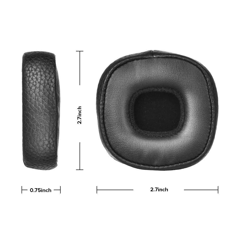 Premium Mesh Softer Memory Foam Replacement Earmuff Cushions for Marshall Major 3 Major III Headphones