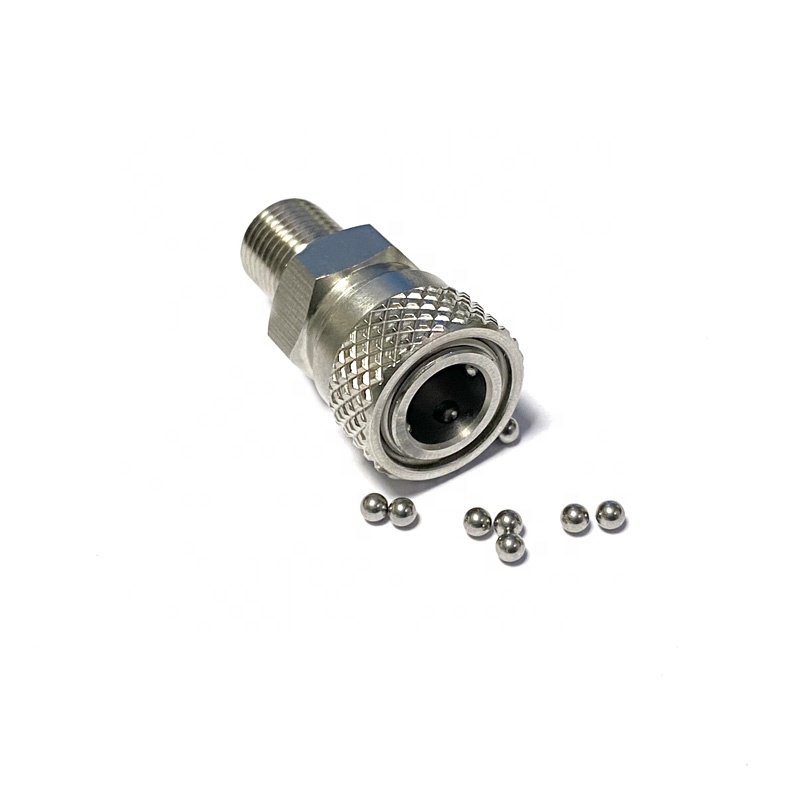 CNC Sheet Metal Fabrication Stainless Steel External Thread Connector Parts Cnc Machining Service
