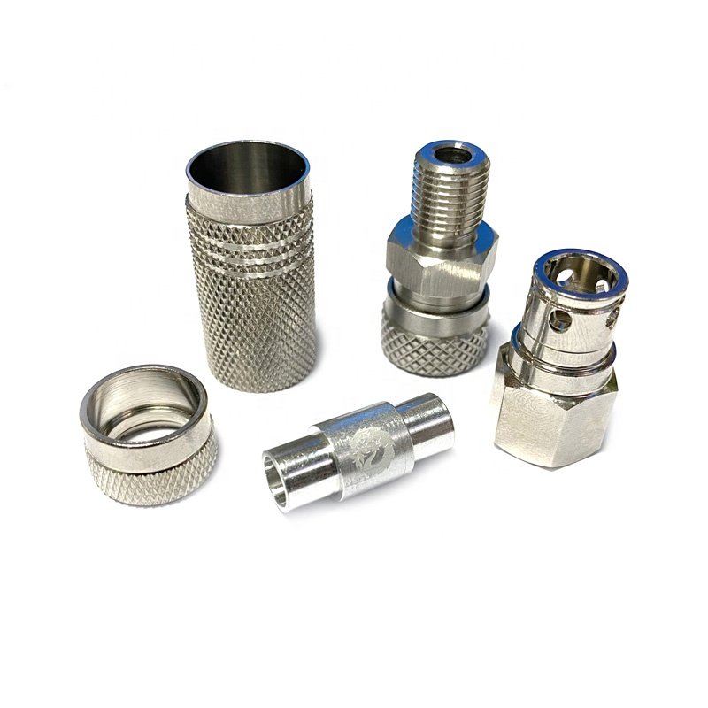 CNC Sheet Metal Fabrication Stainless Steel External Thread Connector Parts Cnc Machining Service