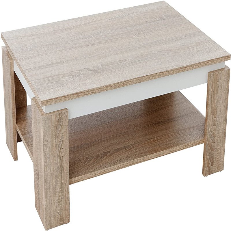 Rectangle Accessories Wooden Melamine Color Room New Ocean French Coffee Table