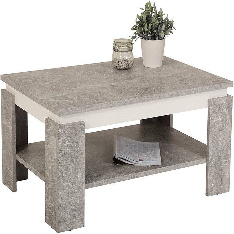 Rectangle Accessories Wooden Melamine Color Room New Ocean French Coffee Table