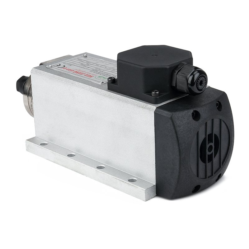High Speed CNC Spindle Motor 1.5KW ER11 ER16 110V 220V 380V 24000rpm 400hz Air Cooling Spindle Aviation Plug Juction Box Style