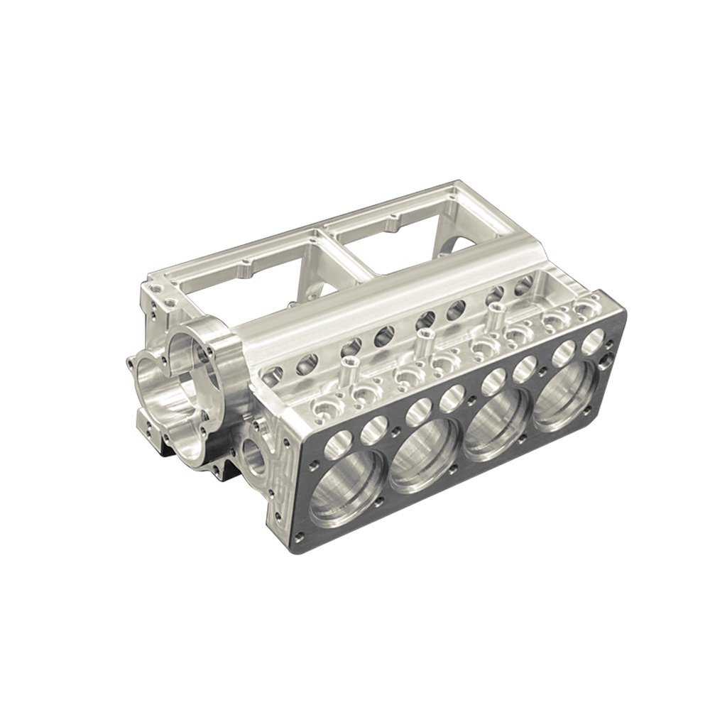 Customized Precision Automotive Engine Aluminum Stainless Steel Metal Titanium Alloy 5-axis Metal CNC Machining