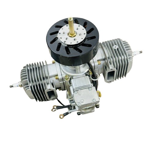 JRDT170 model aircraft UAV gasoline engine twin-cylinder two-stroke with a 130W generator system and 170CC displacement