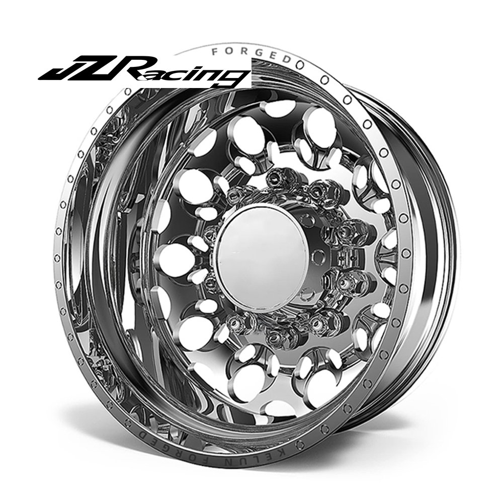 JZ Custom Popular HOT Sales OEM 4x4 22 24 26 28 30 Inch Polished/Black Forged Dually Wheel