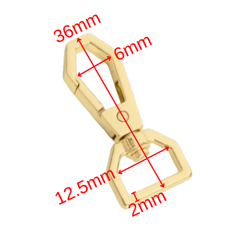 Wholesale Zinc Alloy Hardware Accessories Square Ring Small Plate Buckle for Aviation Travel Bags Multi-size Old Hook Design