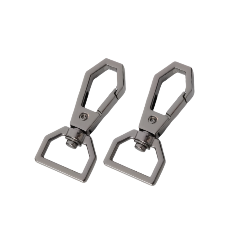 Wholesale Zinc Alloy Hardware Accessories Square Ring Small Plate Buckle for Aviation Travel Bags Multi-size Old Hook Design