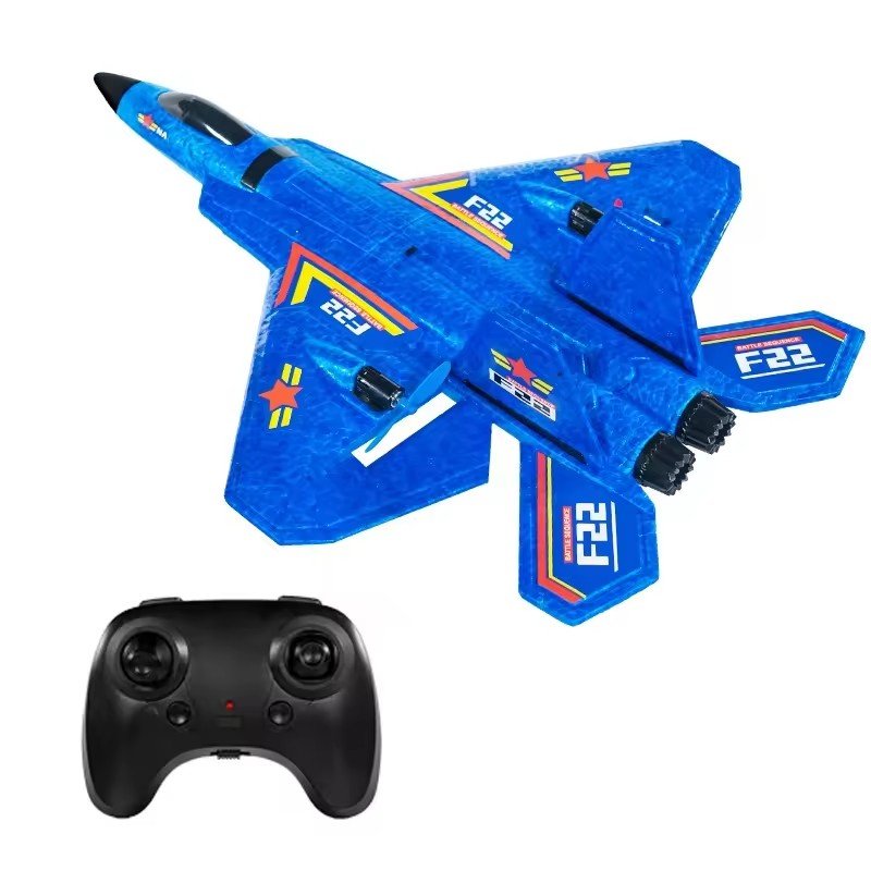 KYK F22 2.4G 2.5CH Waterproof Foam Airplane Aeroplane Toy r4s Rcm Jet Fighter Glider Avion Remote Control Aerodone Aircraft