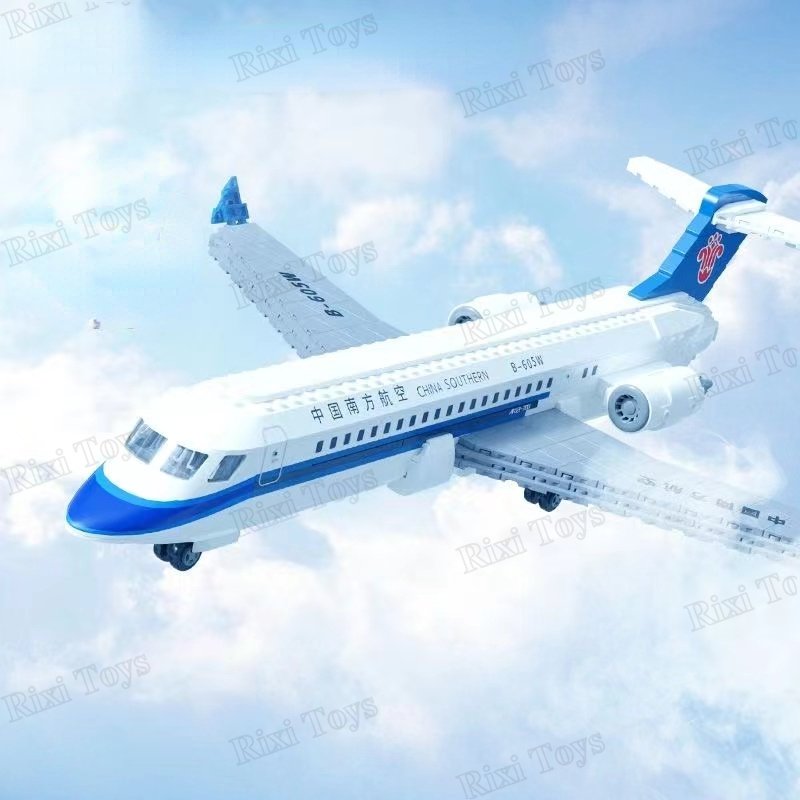 Pantasy 11002 China Southern Airlines co-produced ARJ21 aircraft model puzzle puzzle boy toy decoration Building Blocks Sets